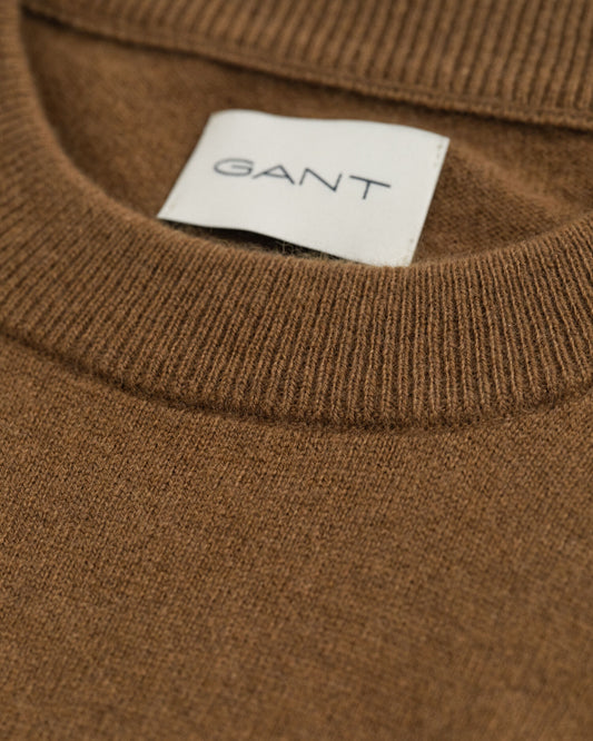 Superfine Lambswool Crew Neck Sweater