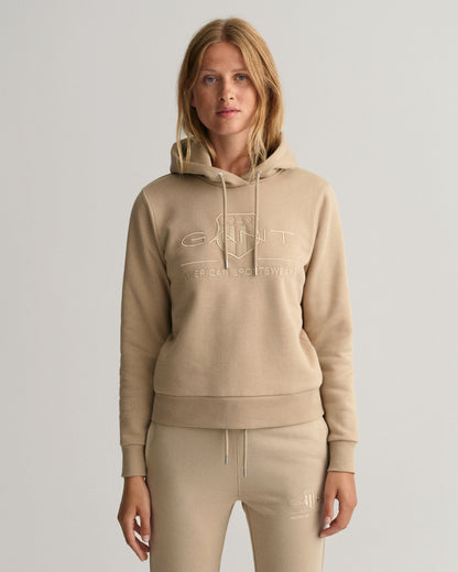 Tonal Shield Hoodie