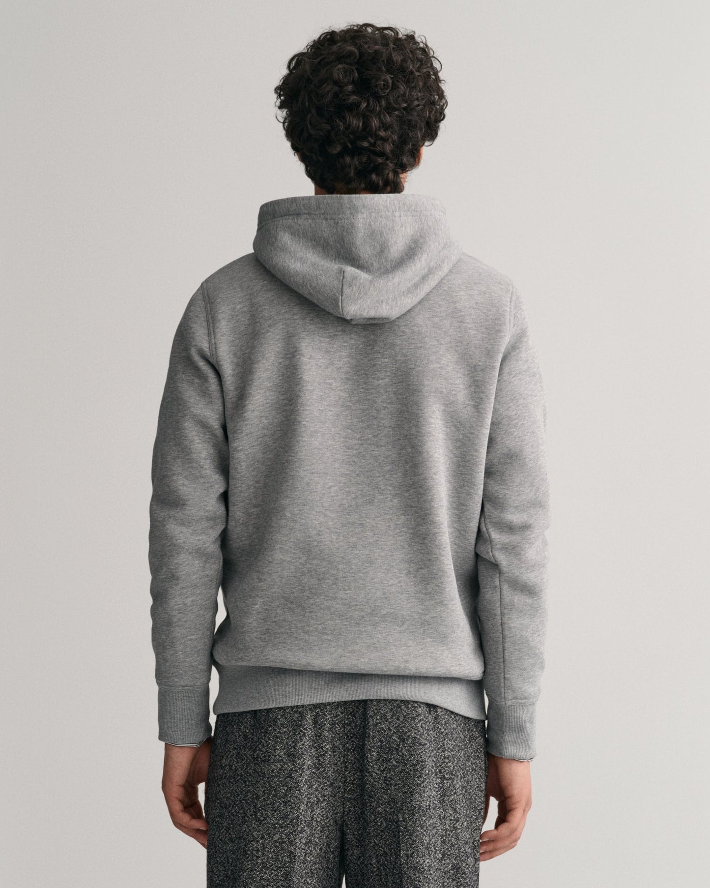 Men's Medium Archive Shield Hoodie - GREY MELANGE