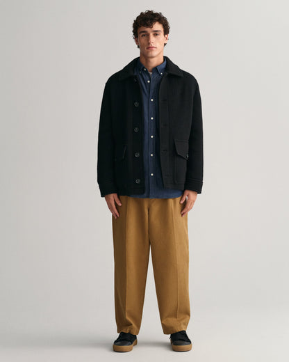 Men's Regular Fit Indigo Shirt - DARK INDIGO