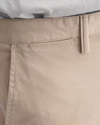 Men's Slim Fit Twill Chinos - PUTTY