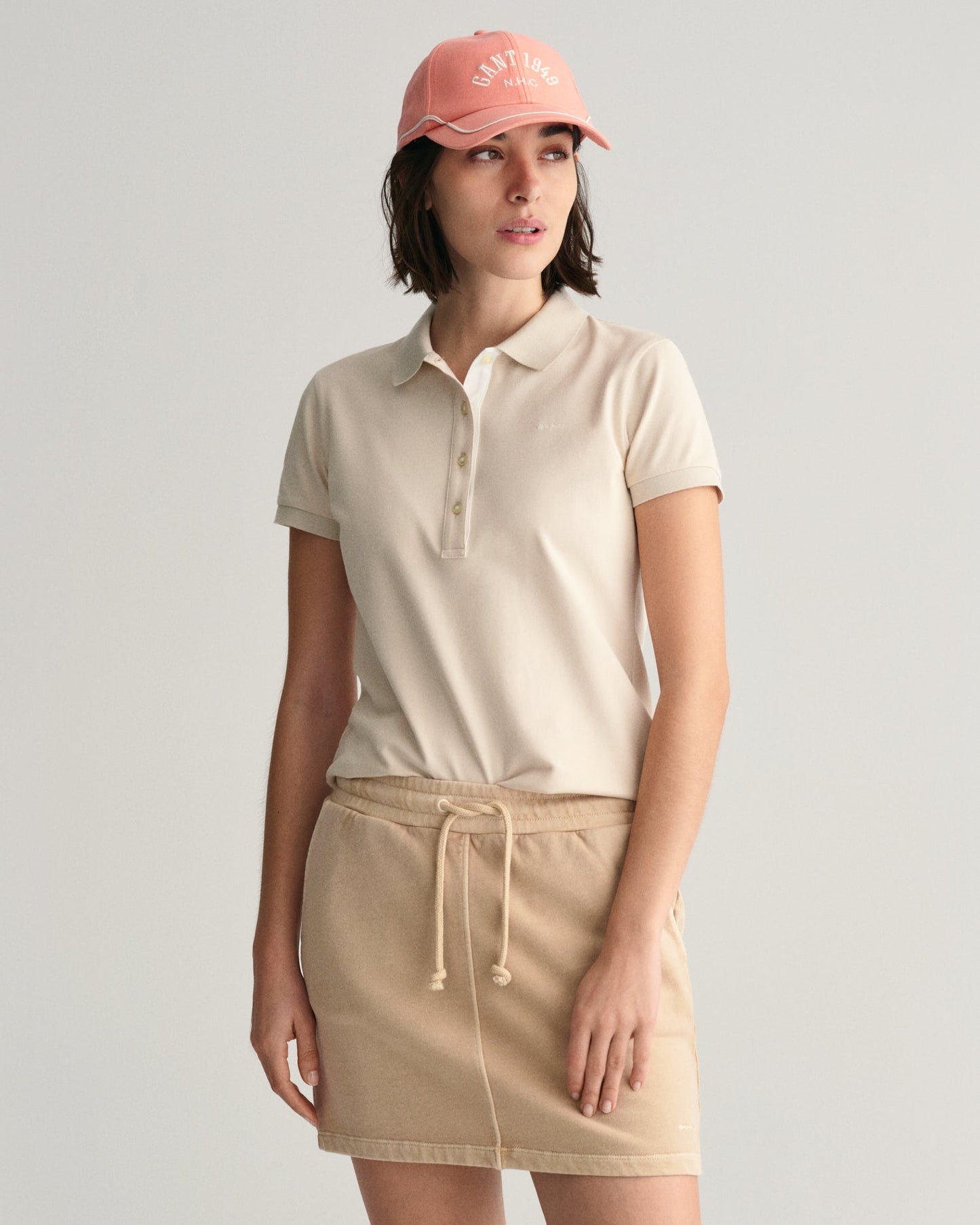 Women's Linen Cap - DRY SAND