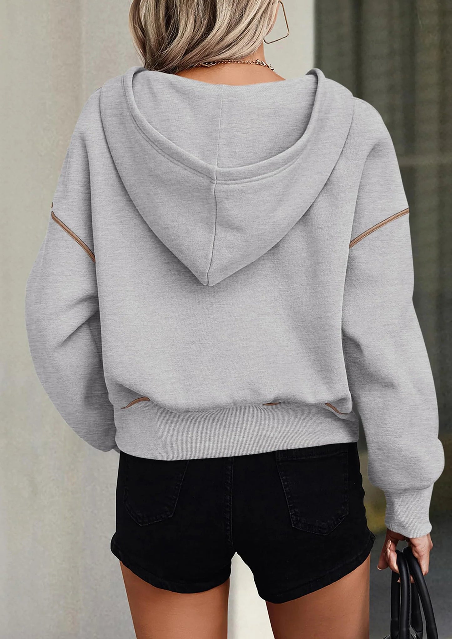 ⏰LAST DAY SAVE 59%💥Women's Fall/Winter Half Zip Hoodie Pullover