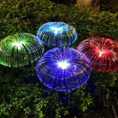 🎄Chikalabs Garden Solar Changing Jellyfish Lights