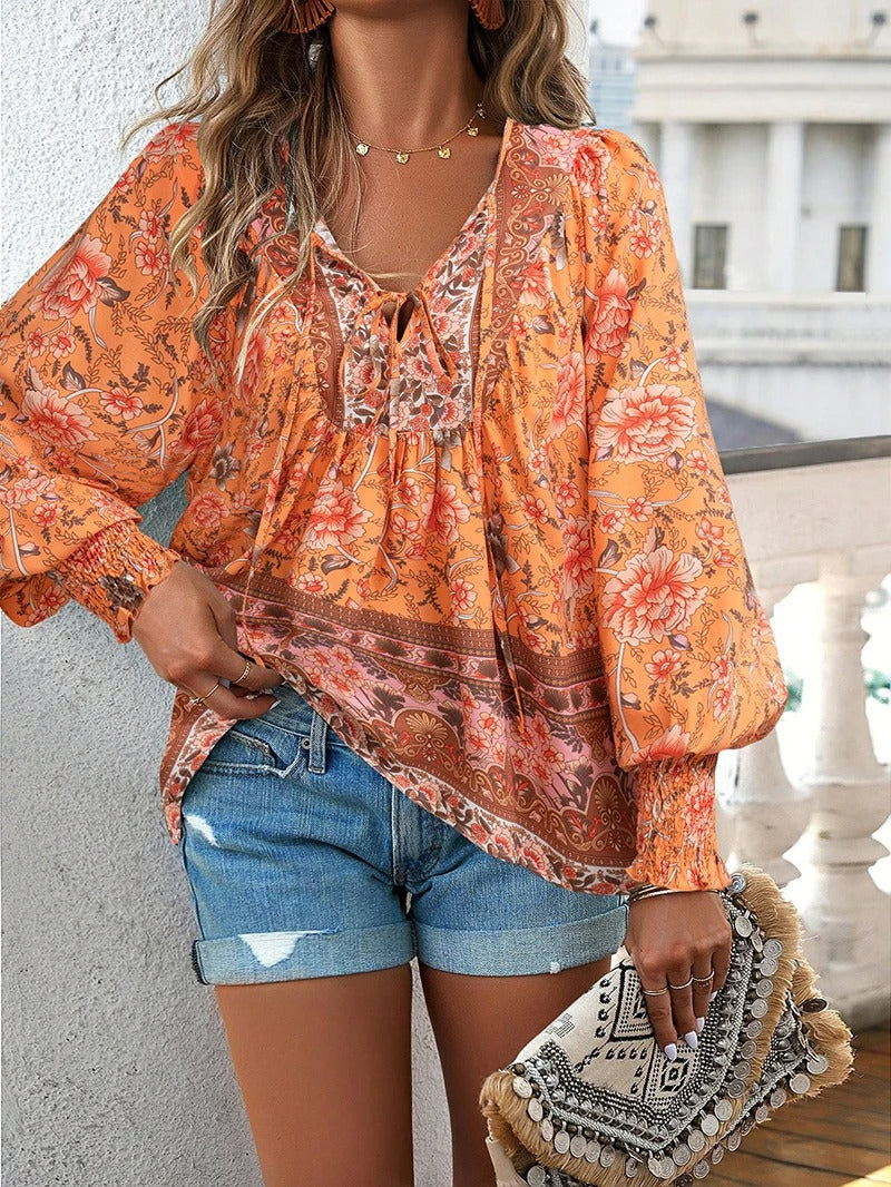 Summer Floral Top