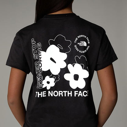 Girls' Flower Graphic Relaxed T-Shirt