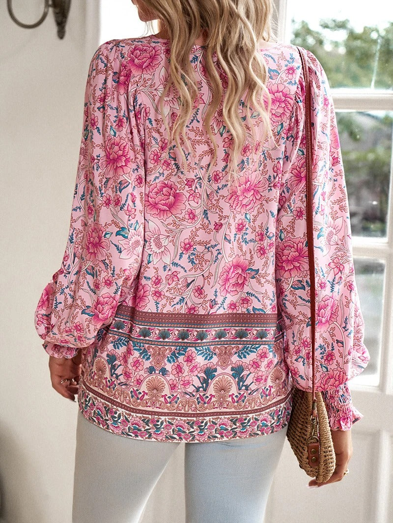 Summer Floral Top