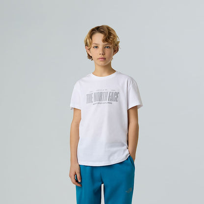 Boys' Reflective Logo Relaxed T-Shirt