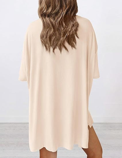 🔥Last Day 49% OFF - Women's Oversized Casual T-Shirt Shorts Suit Stretch Two-Piece Set