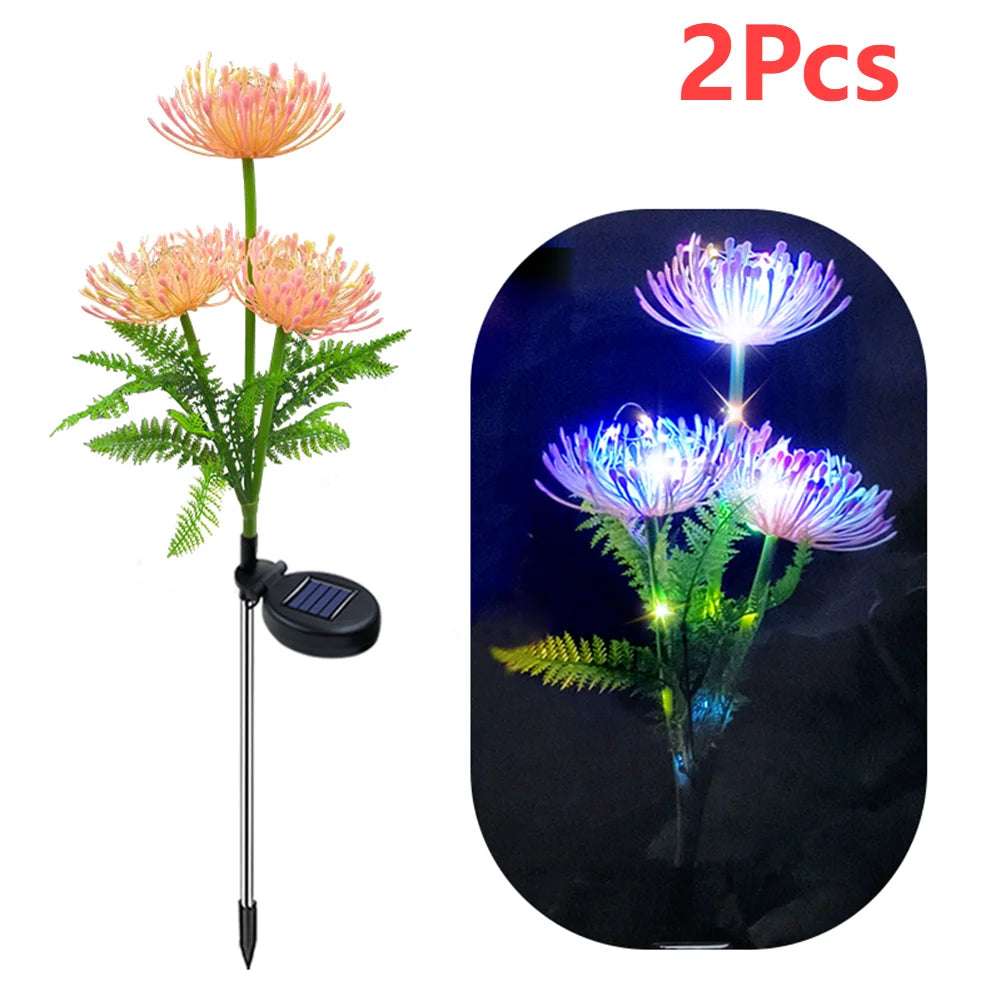 🪷Chikalabs Garden Solar Manjusaka Flower Lights