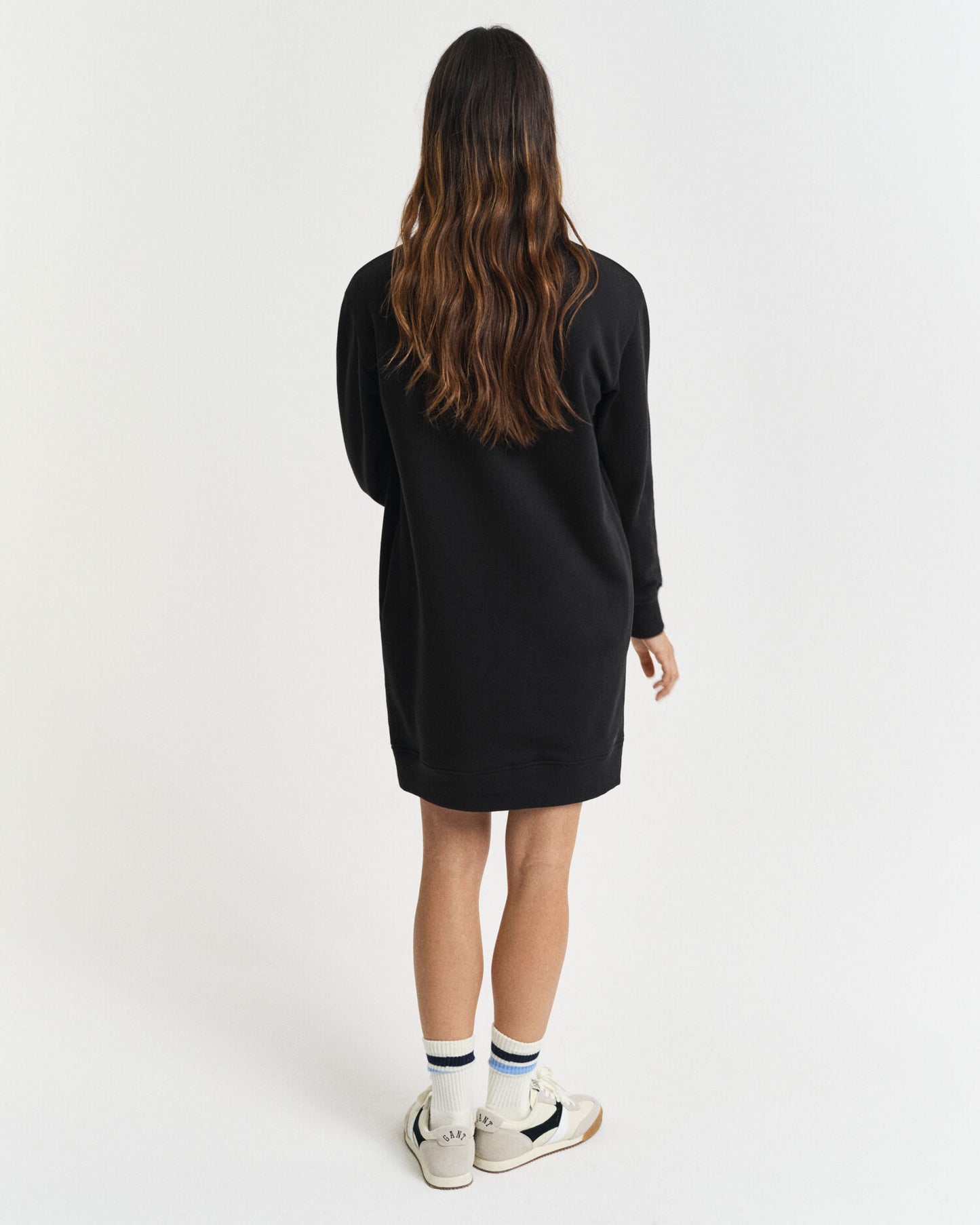 Shield Crew Neck Sweat Dress
