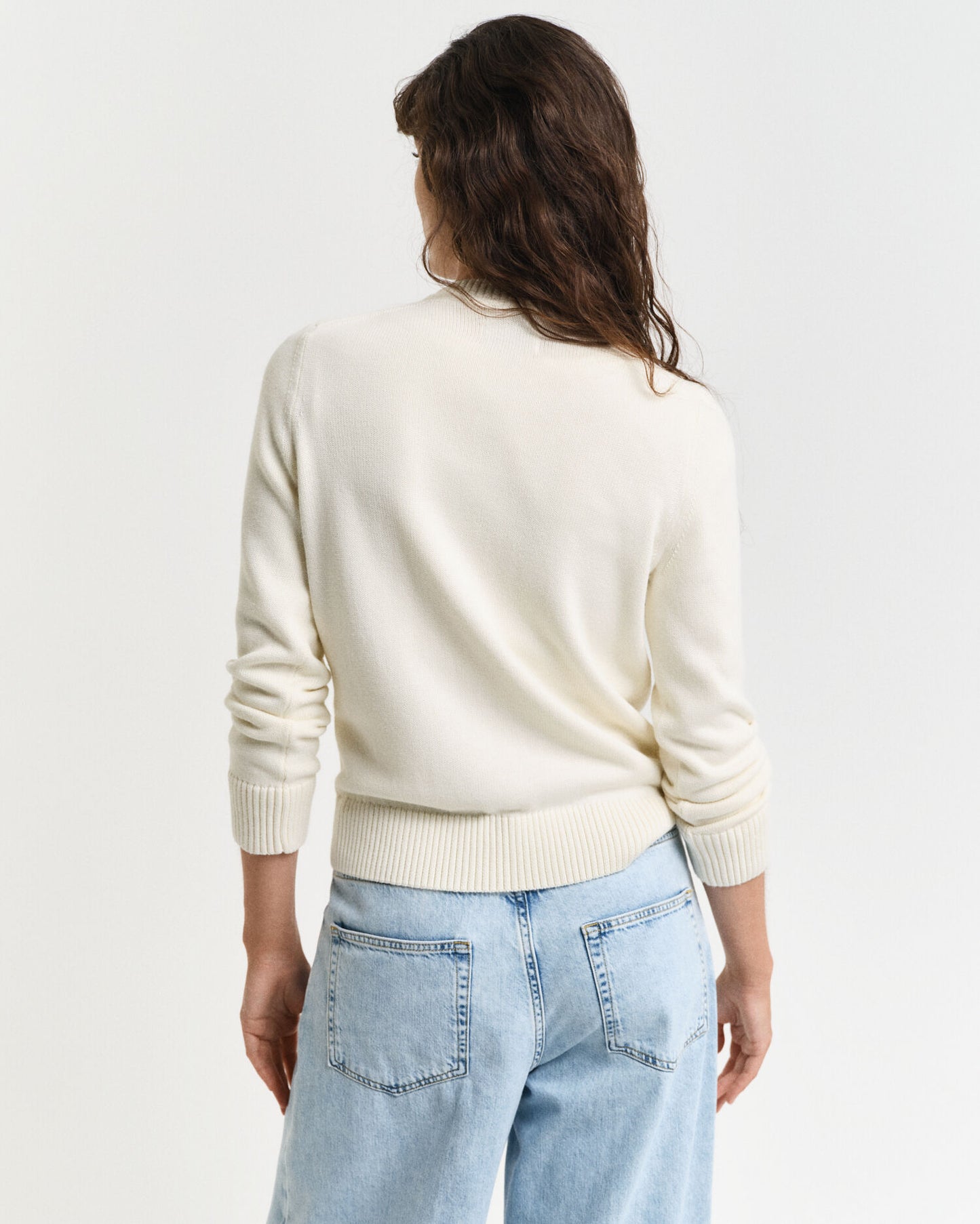 Classic Cotton Crew Neck Sweater