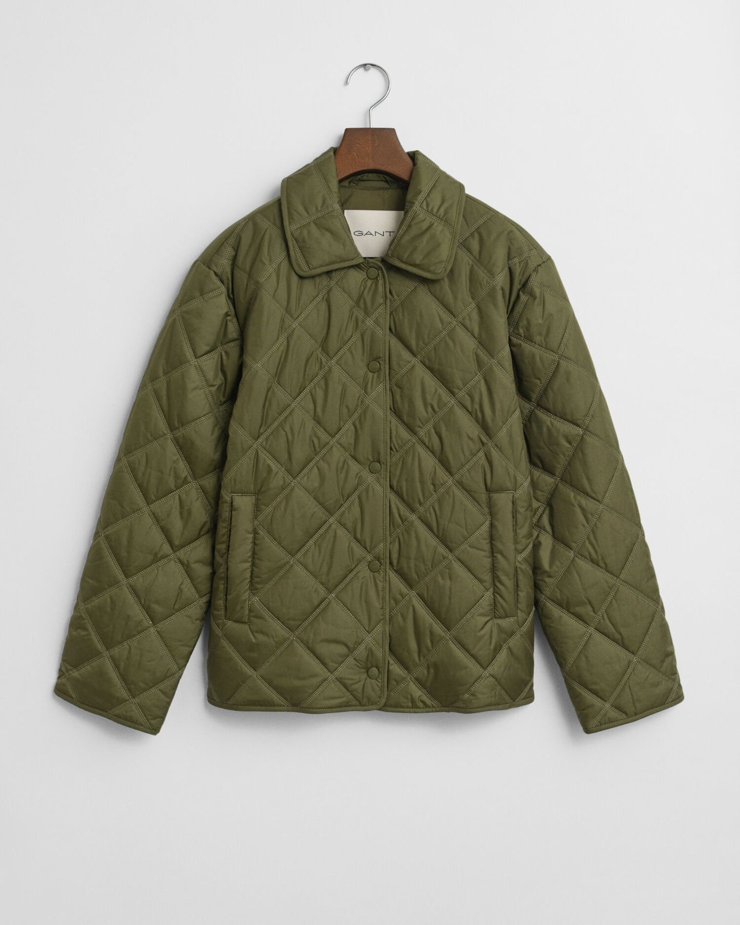 Collared Quilted Jacket