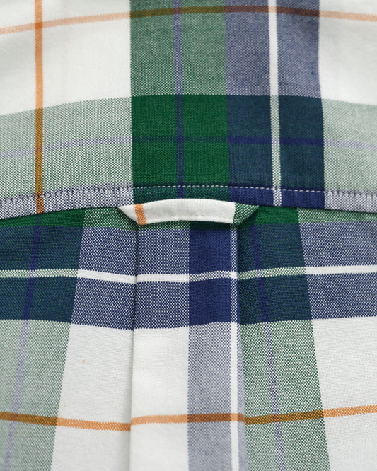 Kids Shield Checked Oxford Shirt