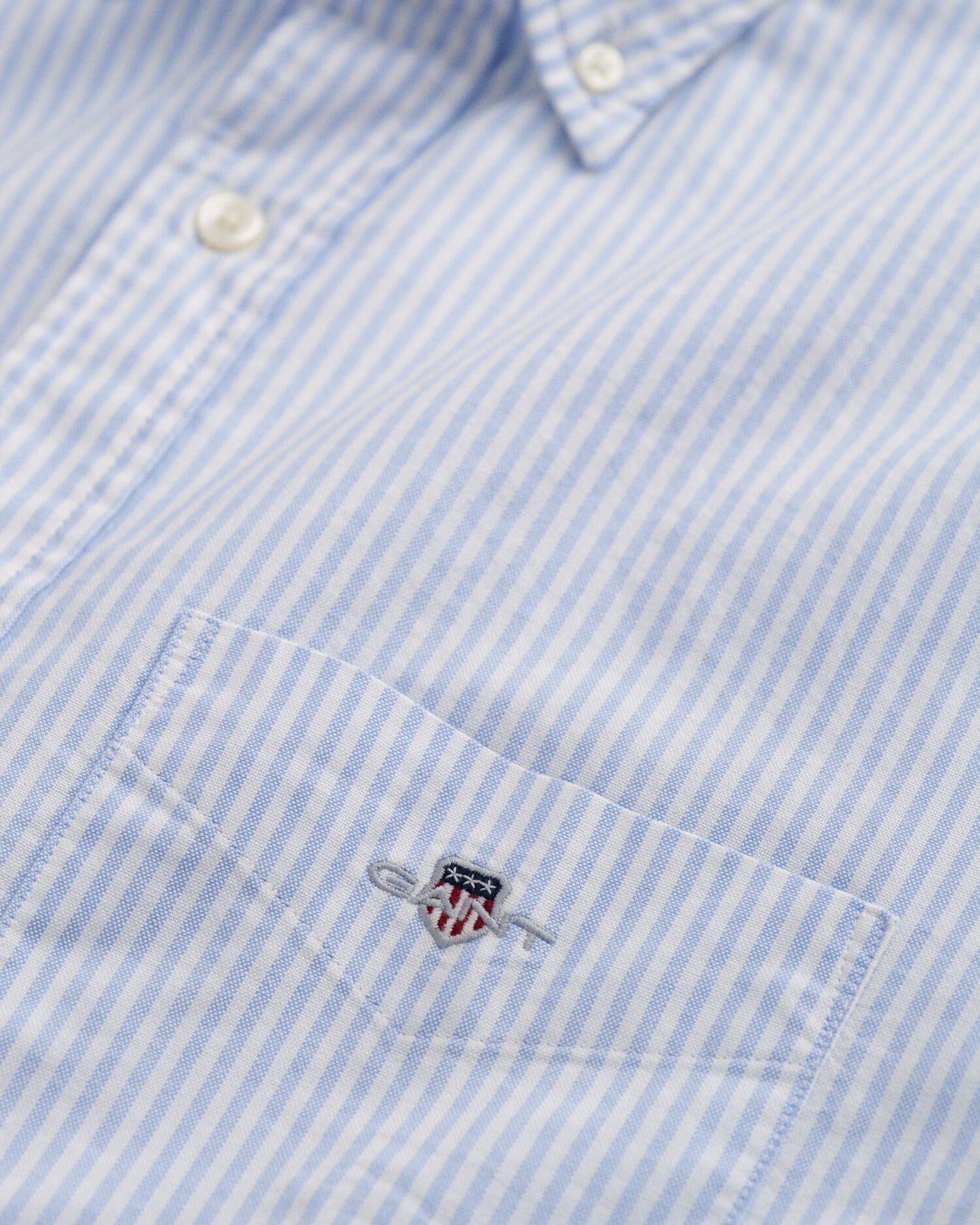Regular Fit Banker Stripe Classic Oxford Shirt