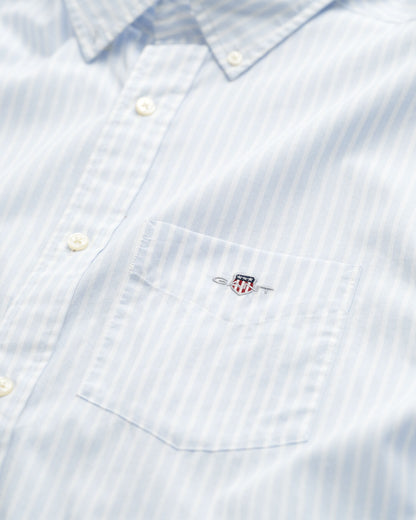 Regular Fit Striped Poplin Shirt