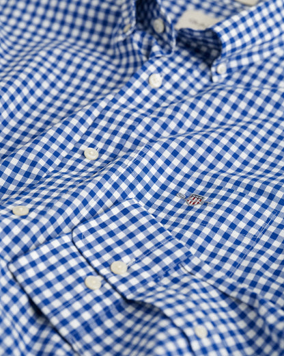 Regular Fit Classic Gingham Poplin Shirt