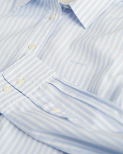 Regular Fit Classic Striped Poplin Shirt
