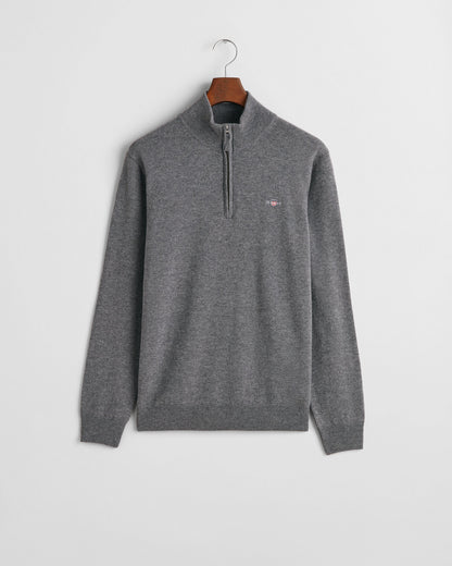 Superfine Lambswool Half-Zip Sweater