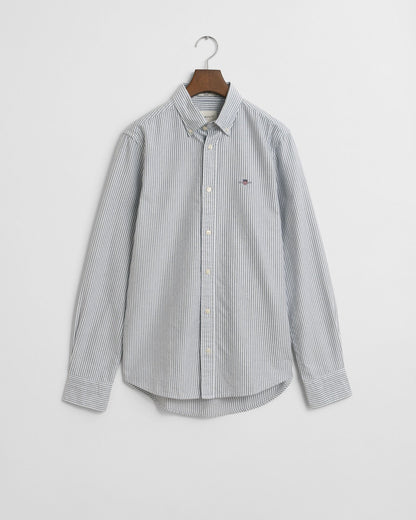 Slim Fit Banker Stripe Classic Oxford Shirt