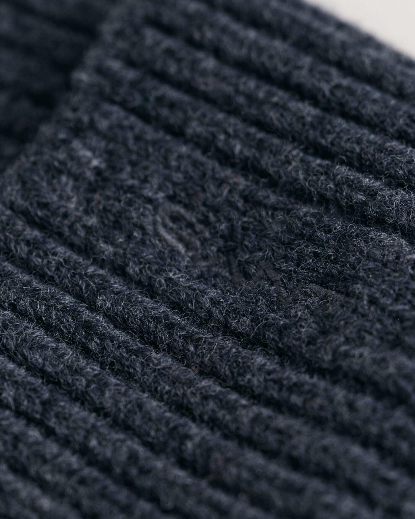 Ribbed Wool Beanie