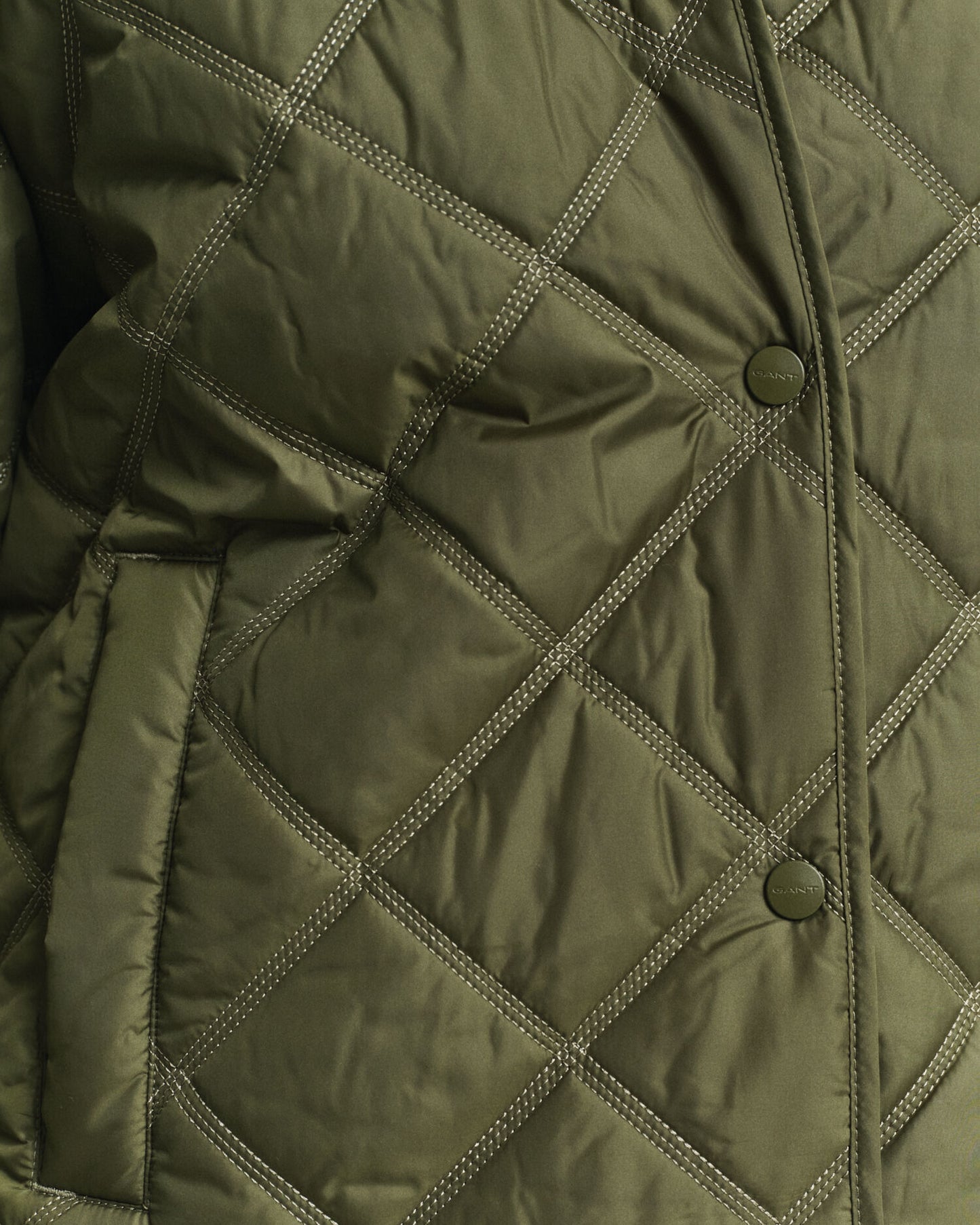 Collared Quilted Jacket