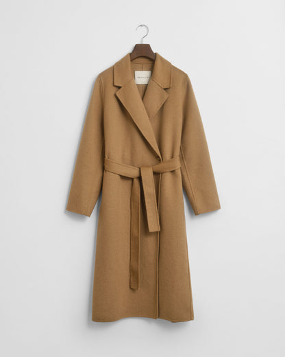 Handstitched Belted Coat