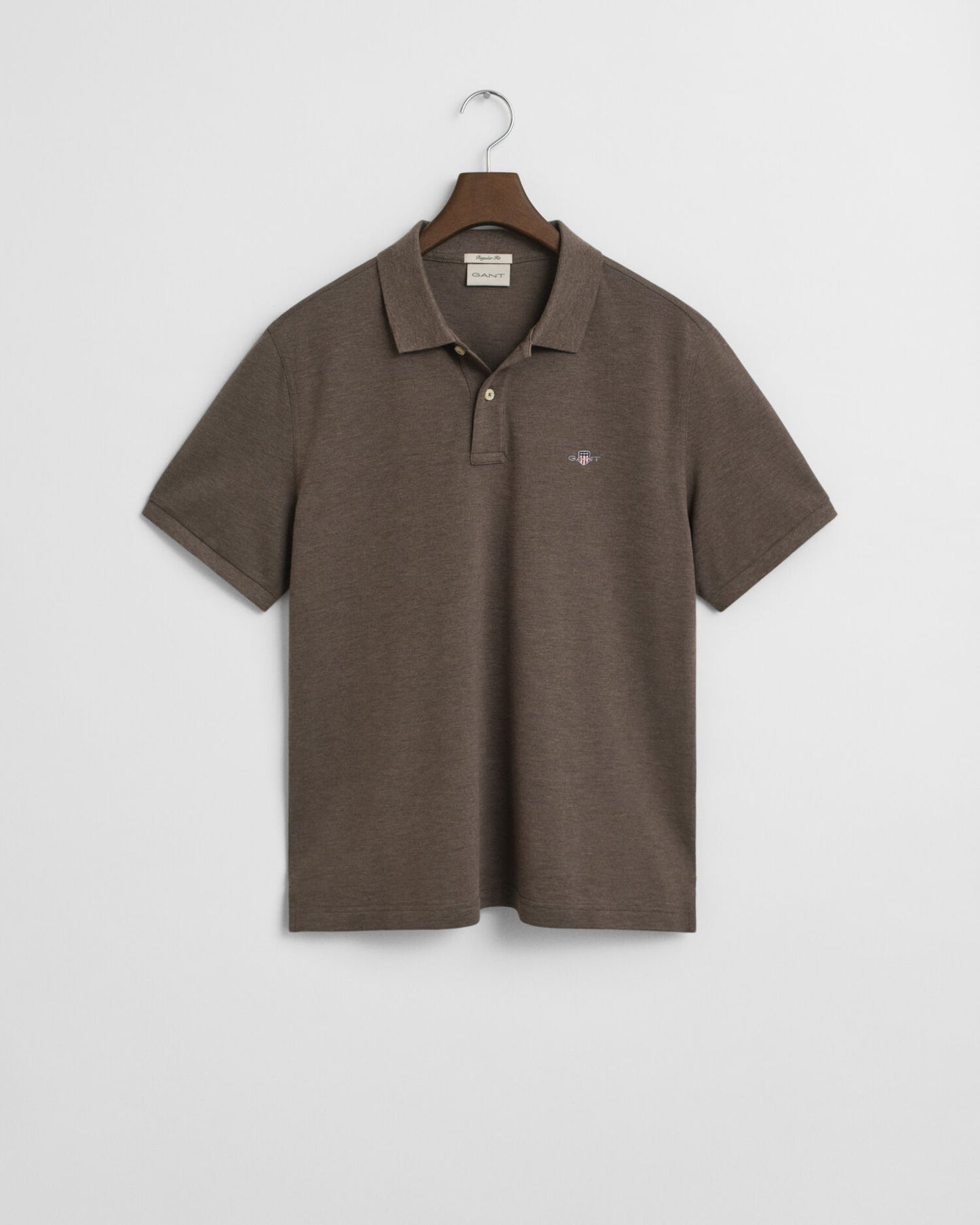 Regular Fit Shield Piqué Polo Shirt