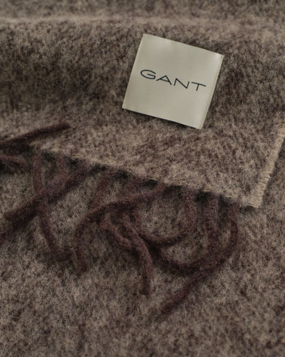 Mohair Alpaca Herringbone Scarf