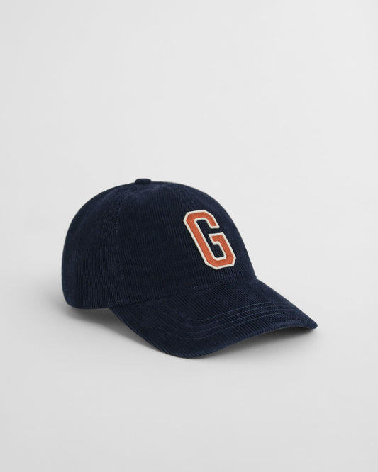 G Badge Corduroy Cap