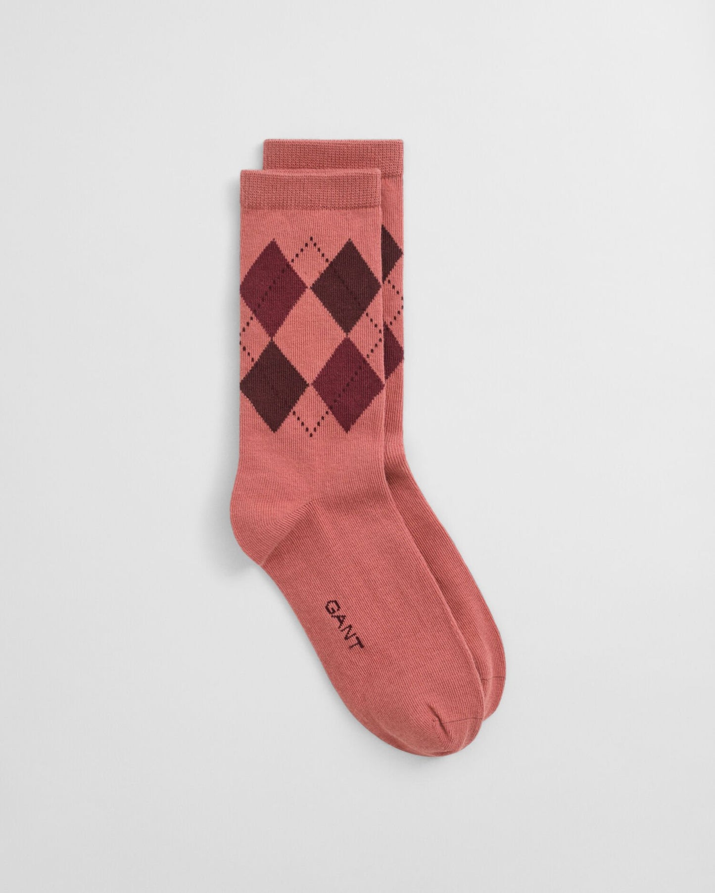 Checked Argyle Socks