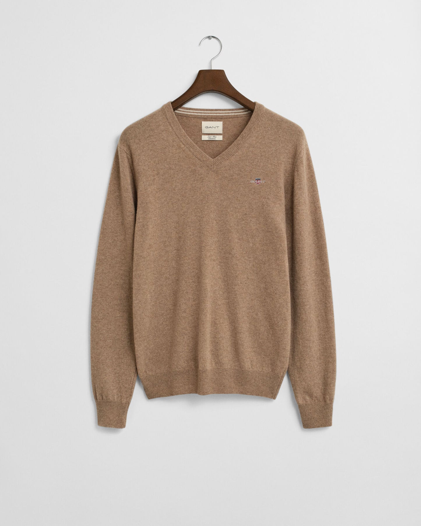 Superfine Lambswool V-Neck Sweater