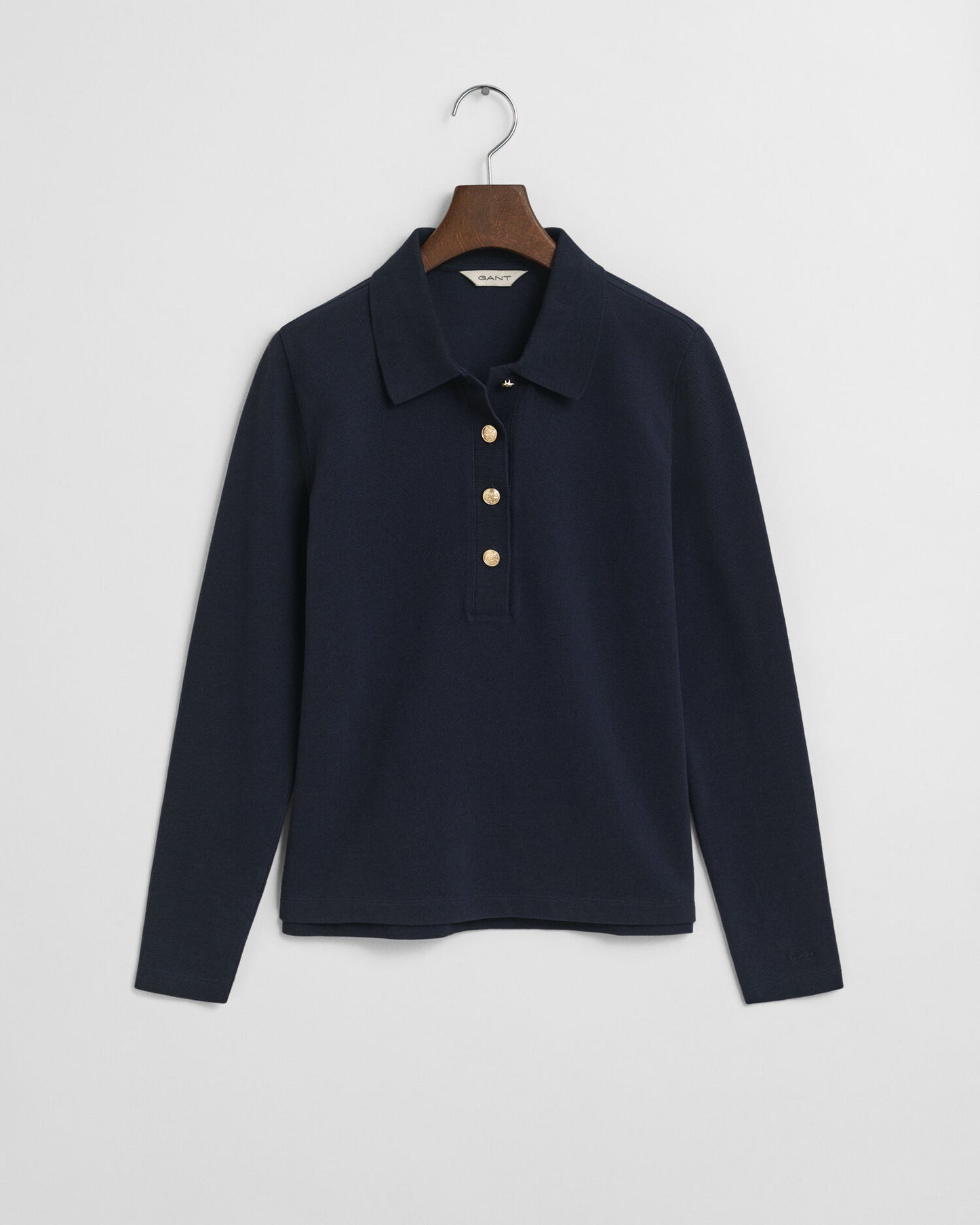 Long Sleeve Piqué Polo Shirt