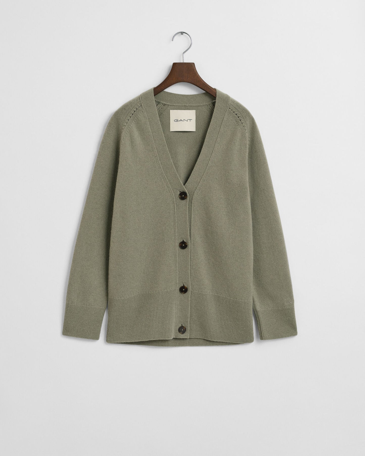 Wool Cashmere Blend Cardigan