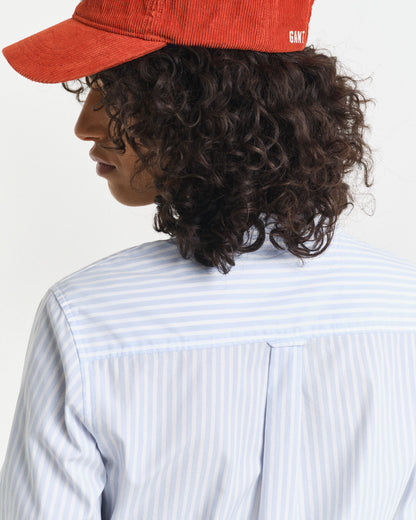 Regular Fit Classic Striped Poplin Shirt