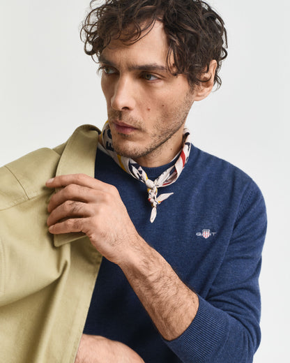 Classic Cotton Crew Neck Sweater