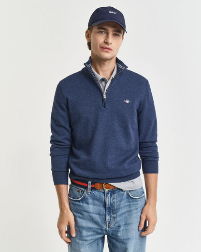 Classic Cotton Half-Zip Sweater