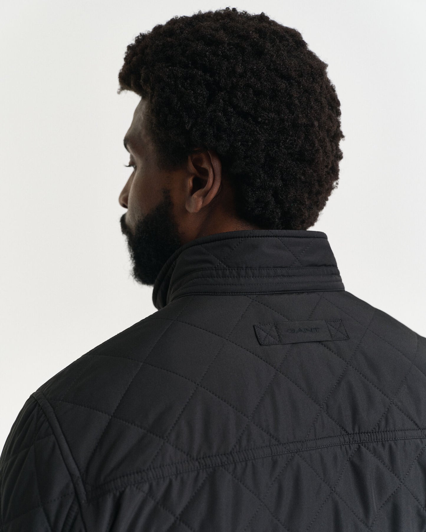 Quilted Windcheater Mid-Length Jacket