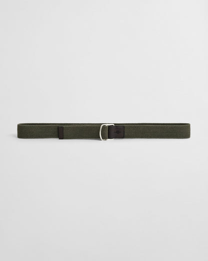Washed Effect Webbed Belt