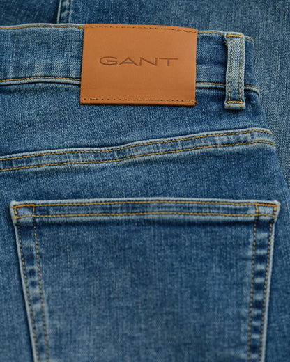 Slim Fit Cropped Jeans