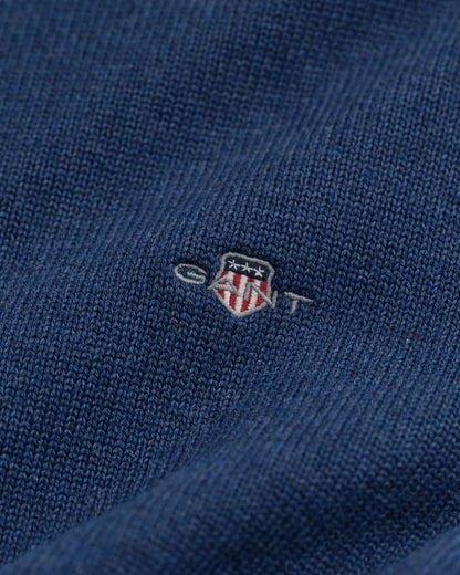 Casual Cotton Half-Zip Sweater