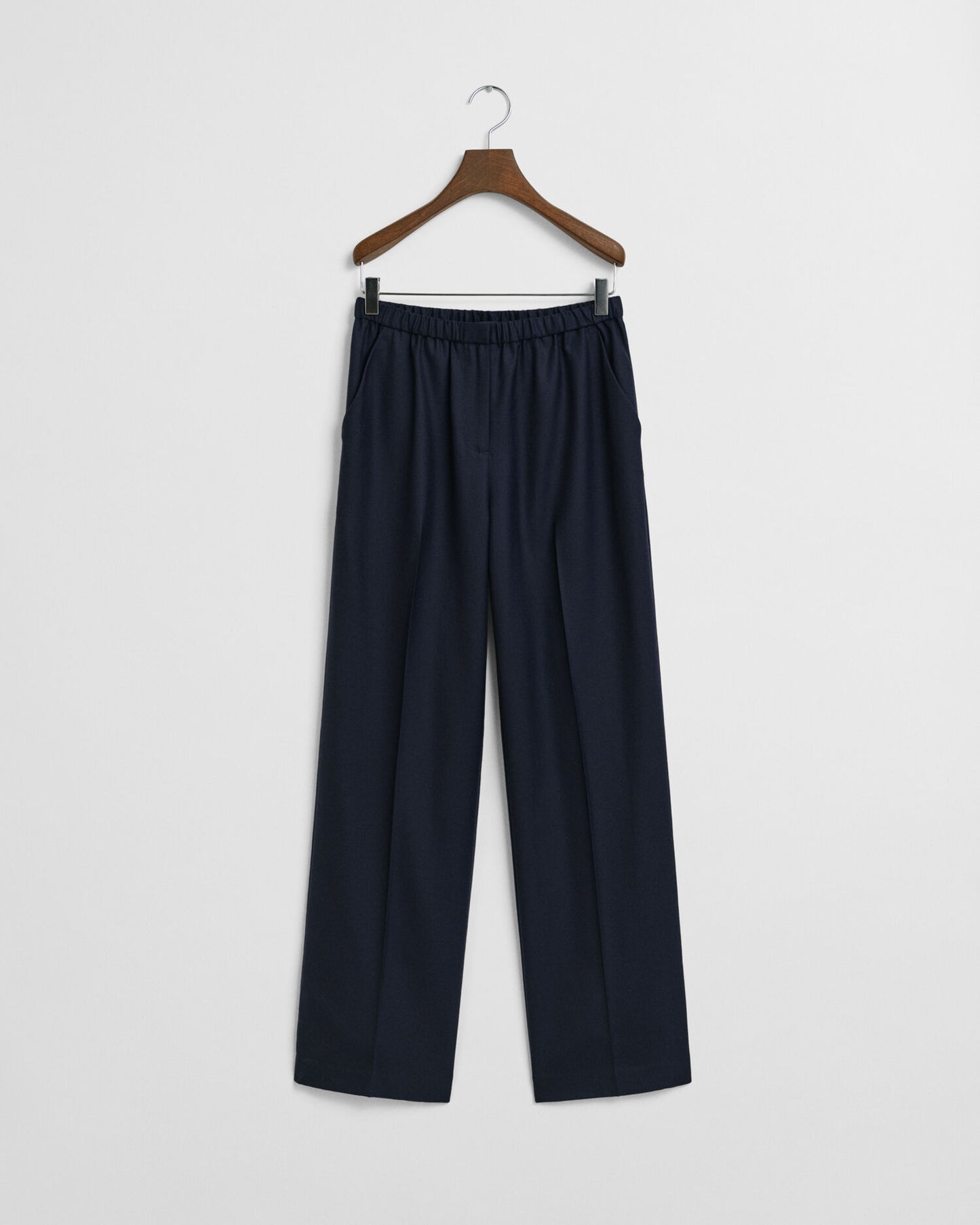 Wool Blend Pull-On Pants