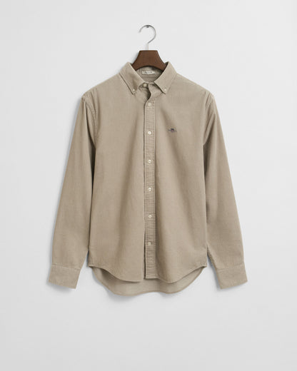 Regular Fit Cotton Corduroy Shirt