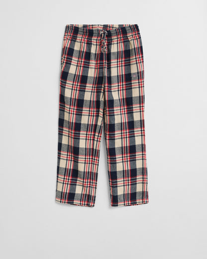 Kids Checked Flannel Pajama Pants