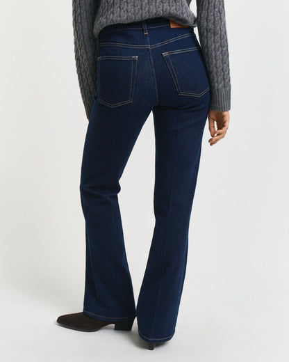 Slim Fit Flared Jeans