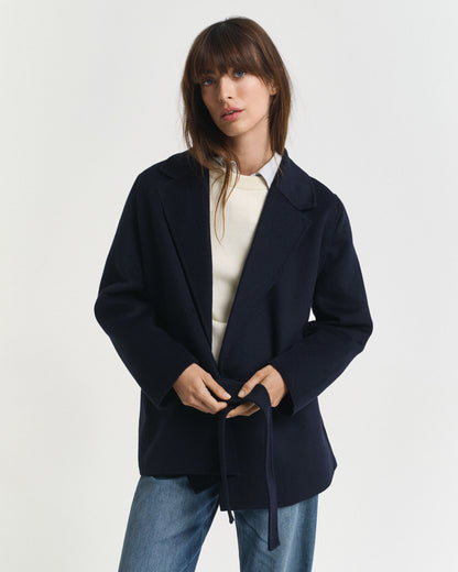 Handstitched Belted Jacket