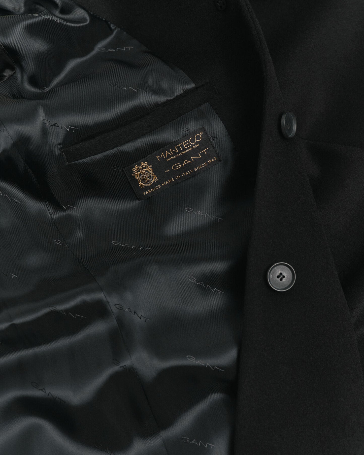 Classic Tailored Wool Blend Coat