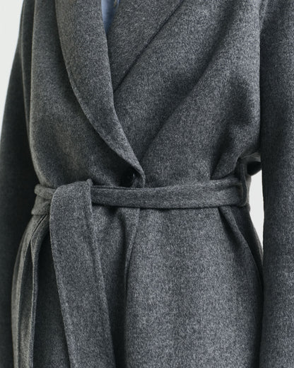 Handstitched Belted Coat