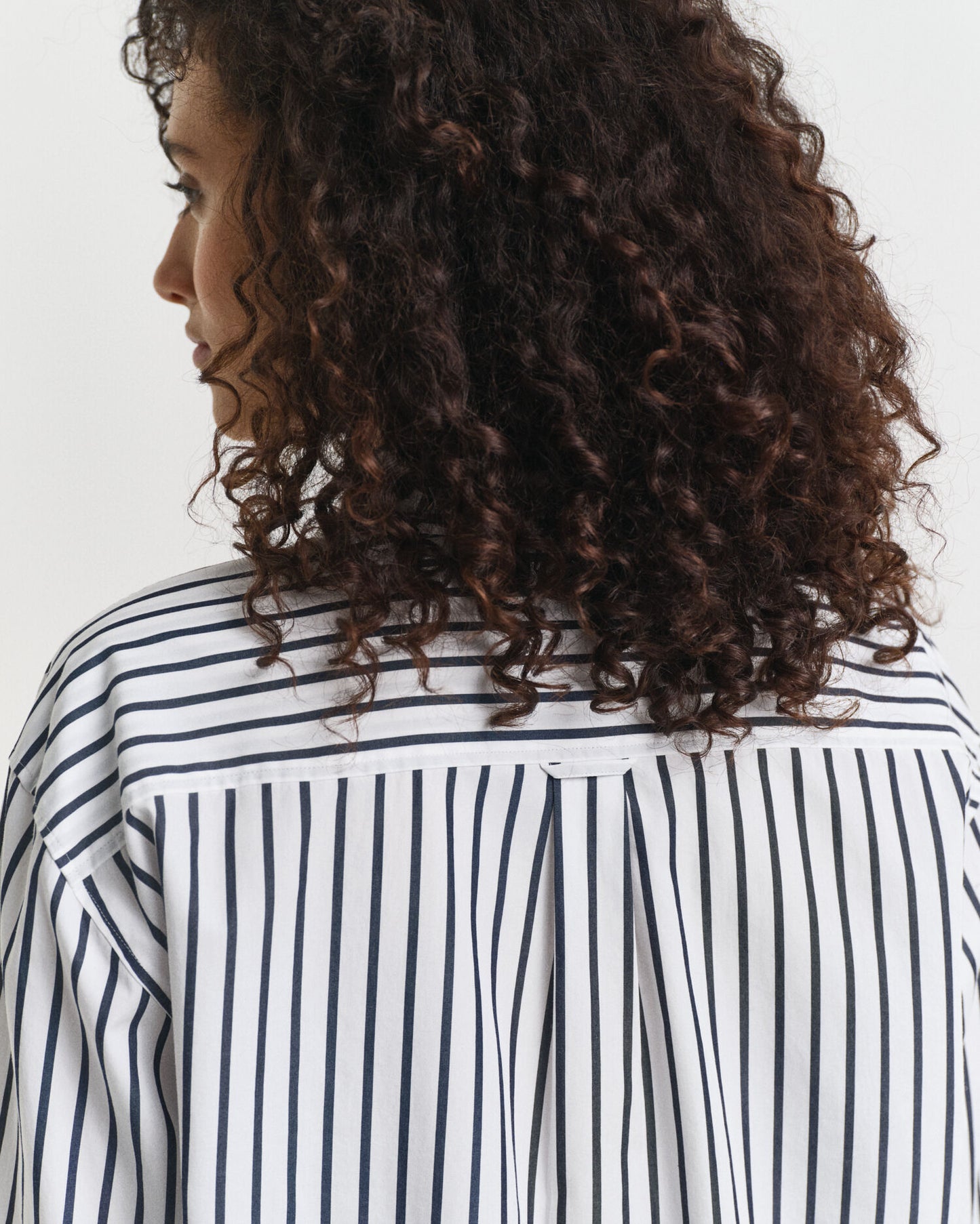 Relaxed Fit Classic Striped Poplin Shirt