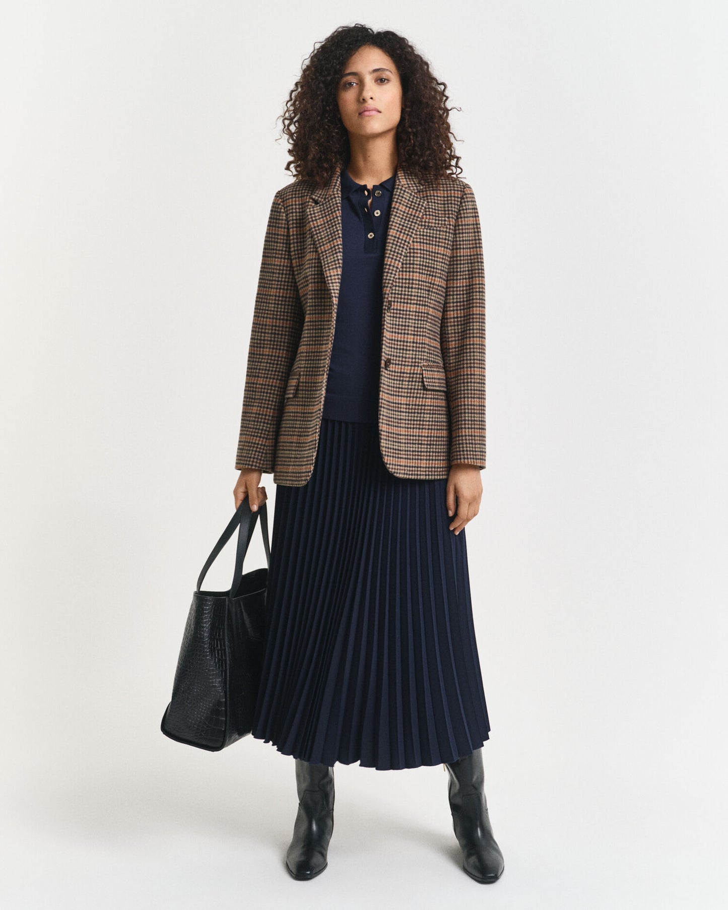 Seamless Buttoned Long Sleeve Polo Shirt